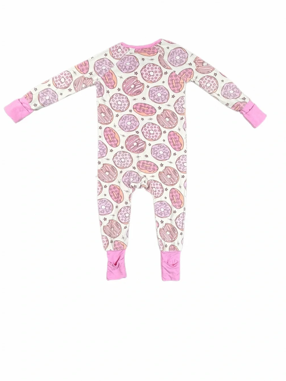 CADEN LANE Donut Shop Print Bamboo Convertible Sleeper - 6-12M